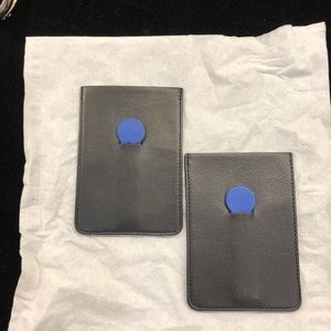 Michael graves business card holders. Made in the USA. Leather. Priced to go 🤩